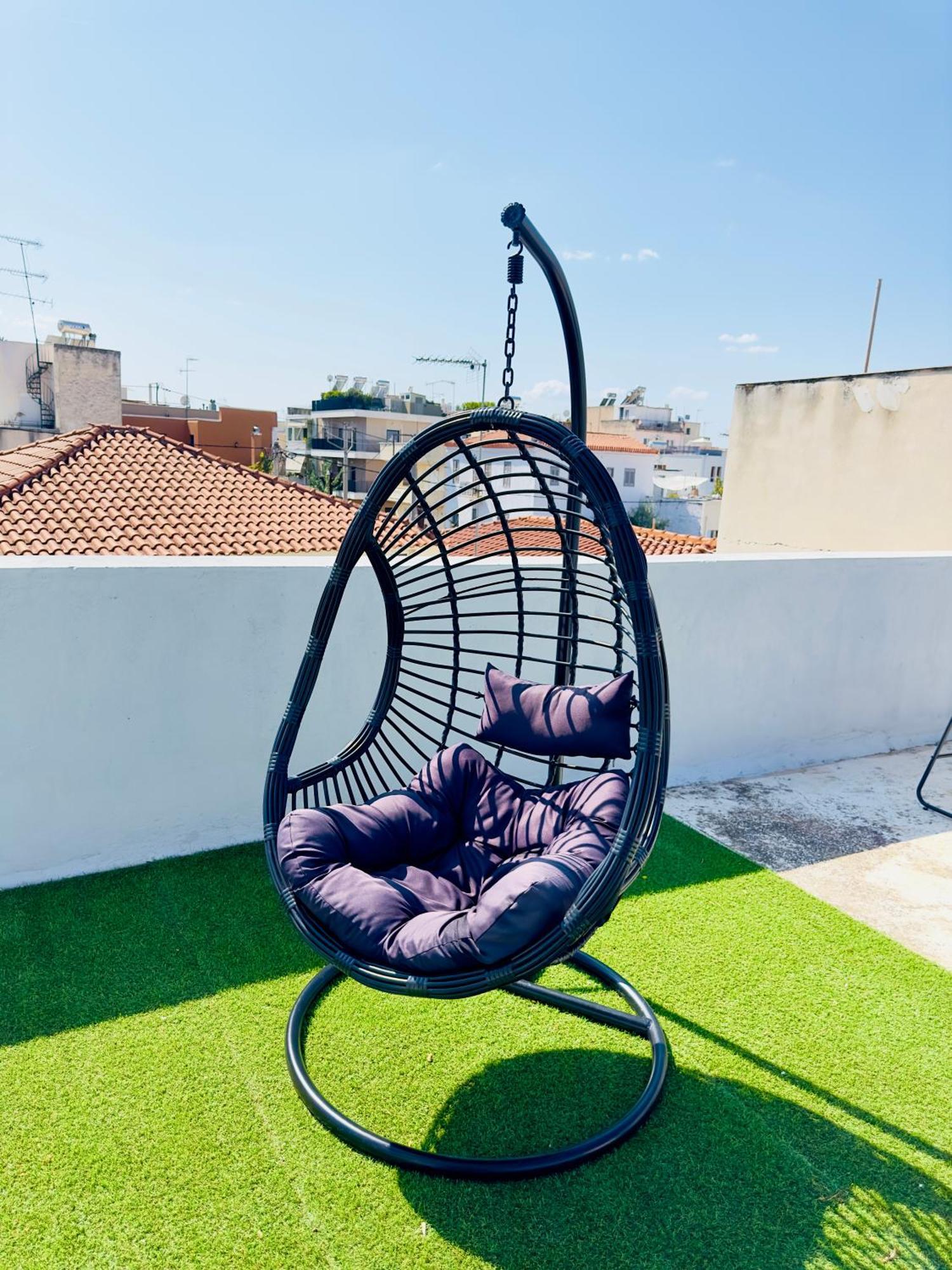 Yuna Penthouse, 100Sqm Private Rooftop Terrasse, Acropolis By Foot Athén Kültér fotó