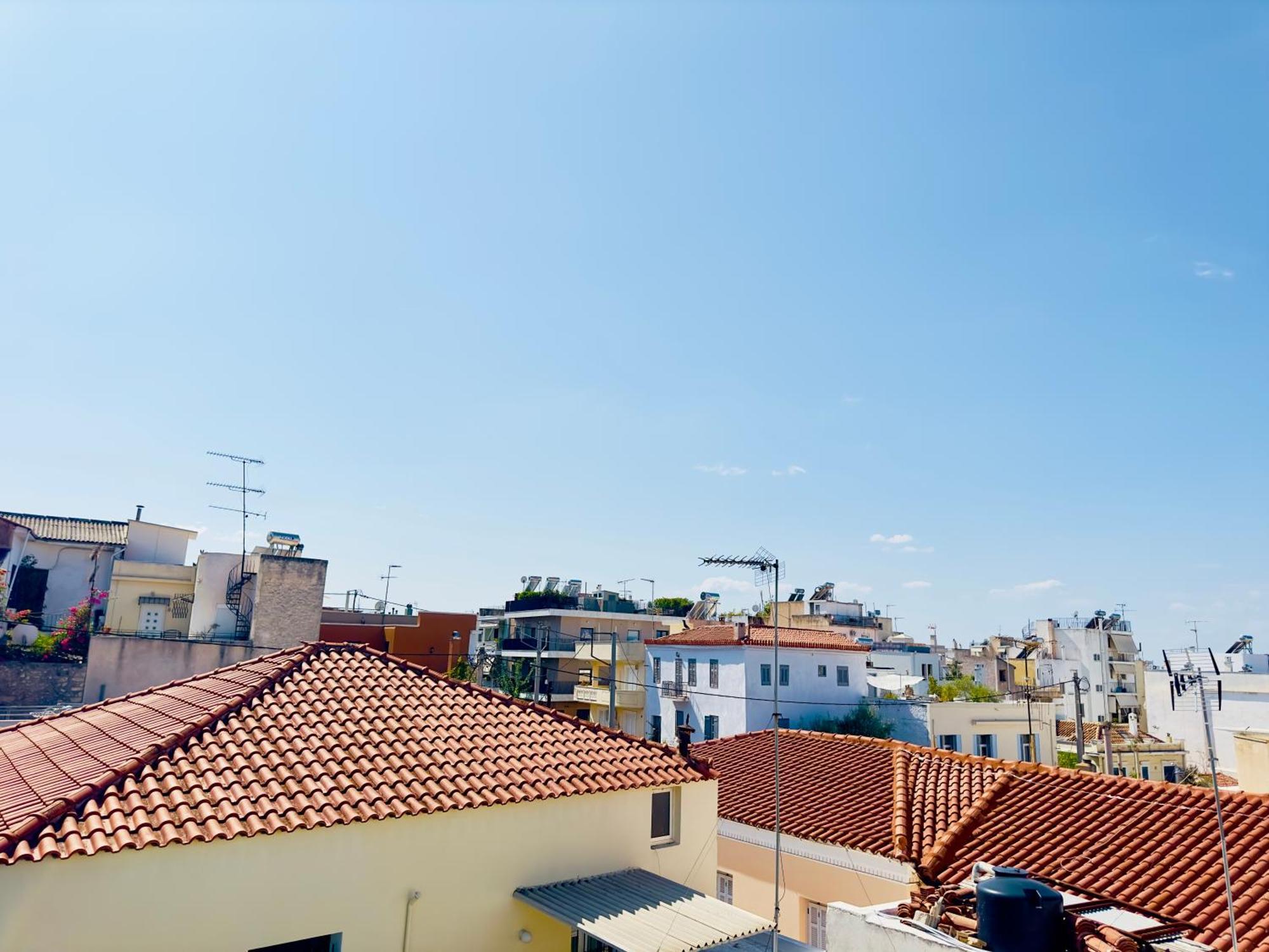 Yuna Penthouse, 100Sqm Private Rooftop Terrasse, Acropolis By Foot Athén Kültér fotó