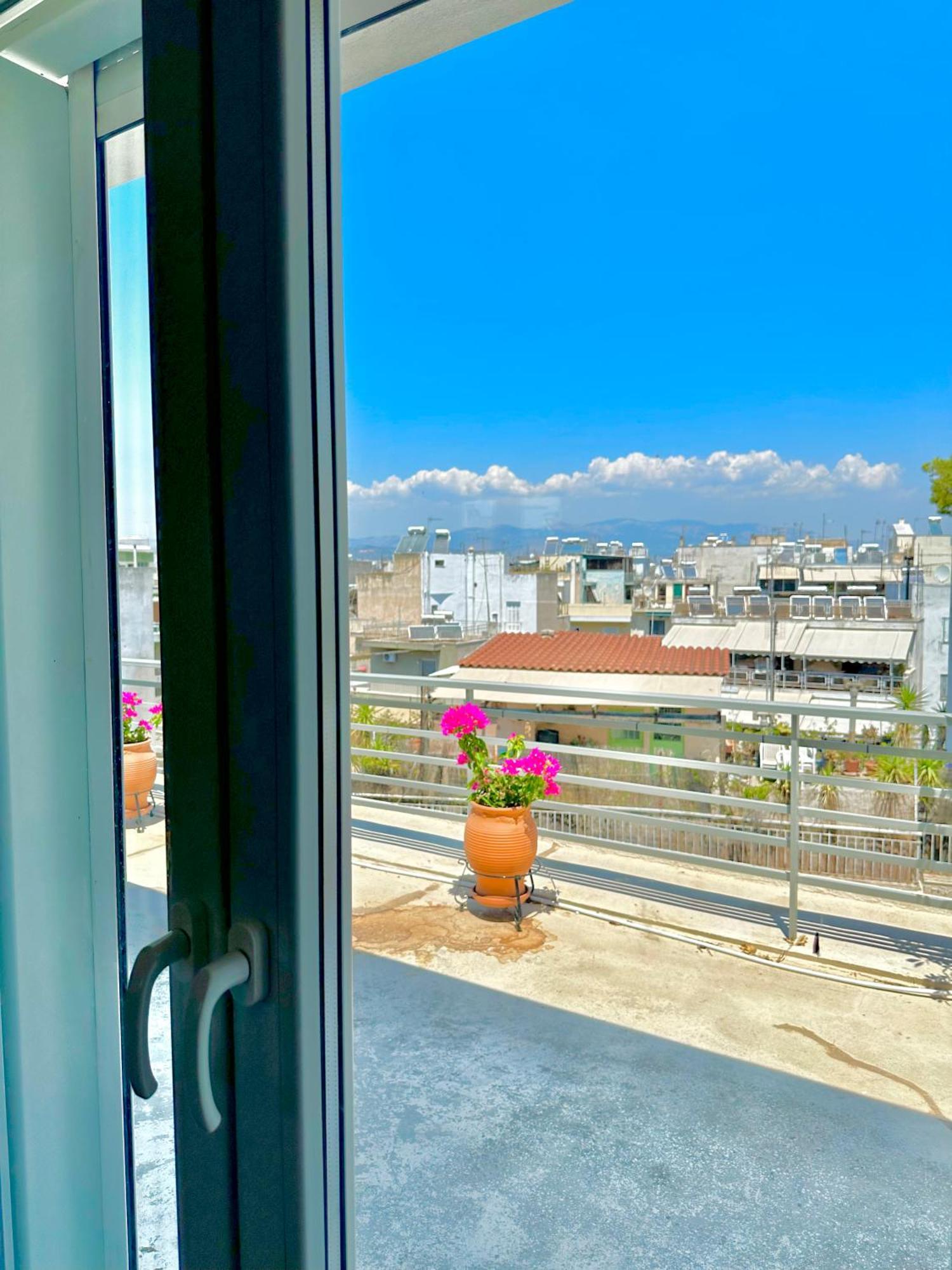 Yuna Penthouse, 100Sqm Private Rooftop Terrasse, Acropolis By Foot Athén Kültér fotó