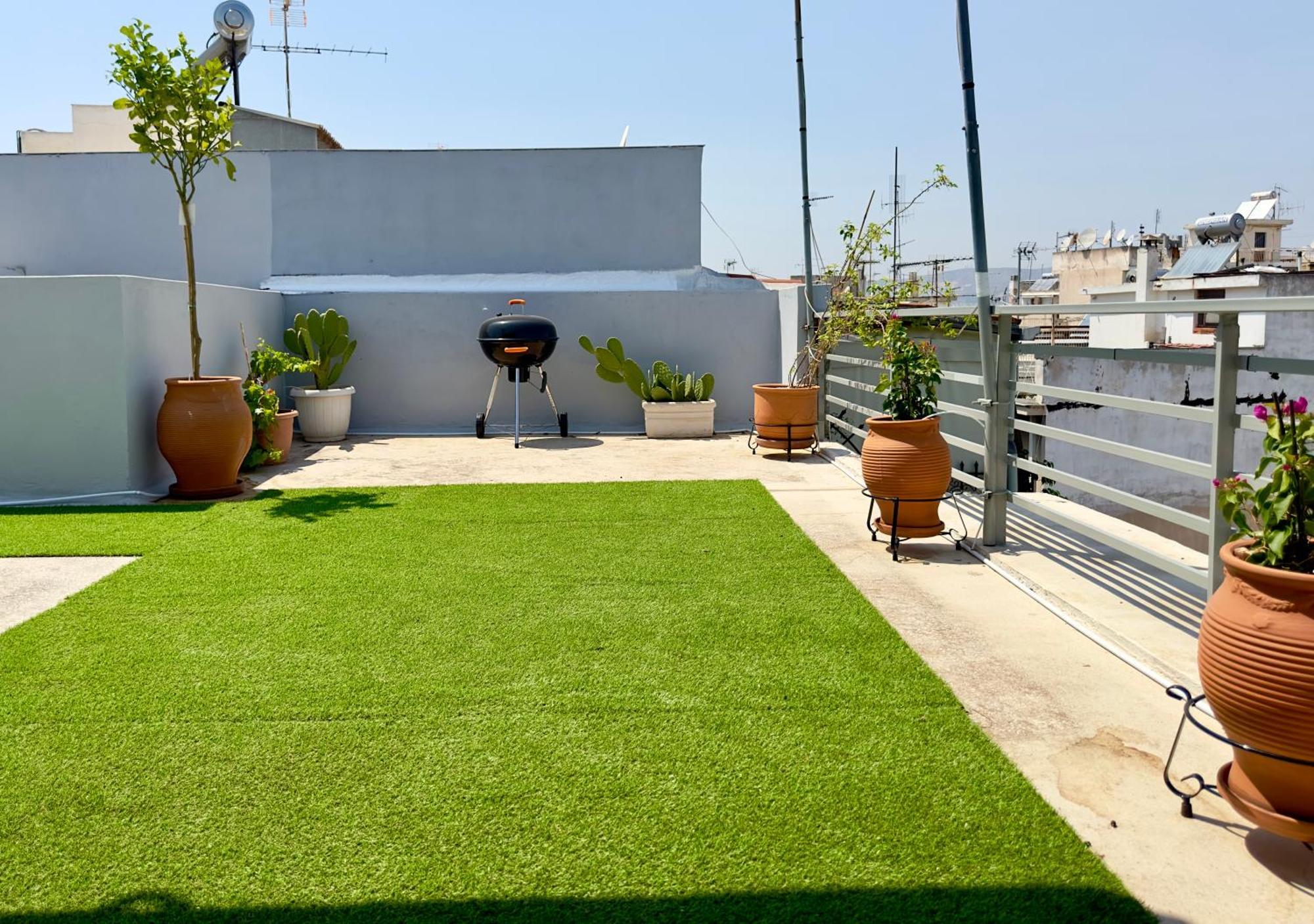 Yuna Penthouse, 100Sqm Private Rooftop Terrasse, Acropolis By Foot Athén Kültér fotó